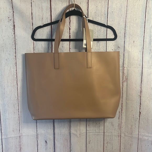 SOLD- NWT Everlane the Day Market Tote in light Taupe - Picture 5 of 12